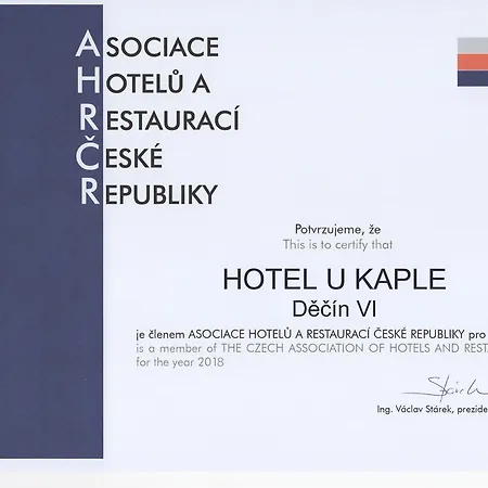 Hotel U Kaple 3*